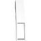 Ekena Millwork 3-in. W x 14-in. D x 14-in. H Monterey Architectural Grade PVC Knee Brace BRCP03X14X14MON - alternate 6
